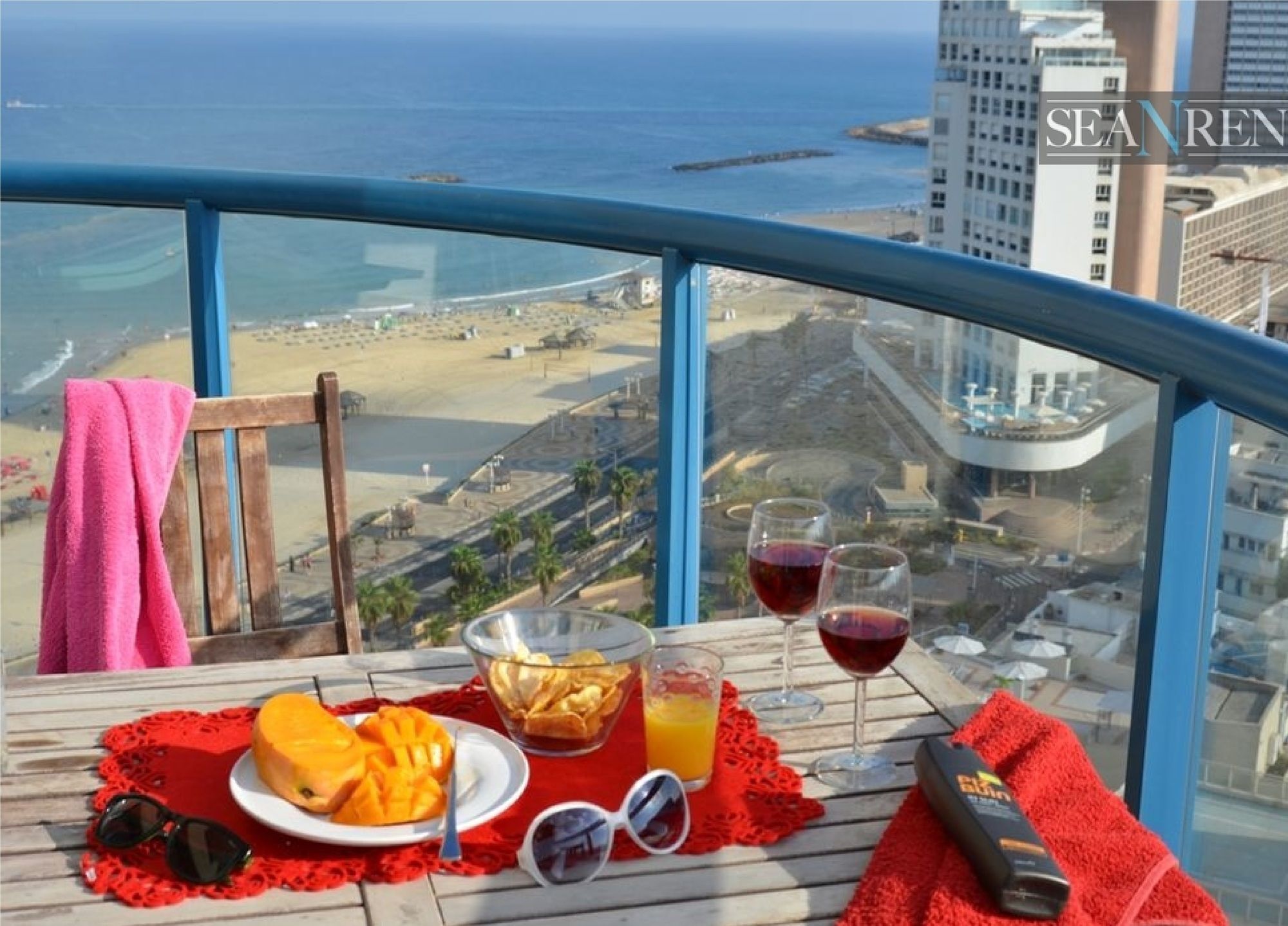 Excellent Beachfront Apt W/ Pool Access By Sea N' Rent Tel Aviv Eksteriør billede